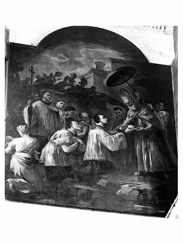 Scena del rinvenimento della mammella di sant'Agata - Gallipoli, Lecce